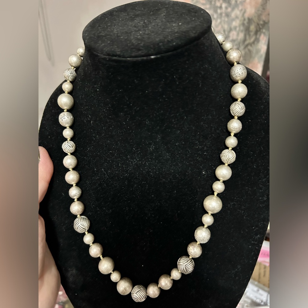 Sigrid Olsen Sterling Silver Beaded Necklace